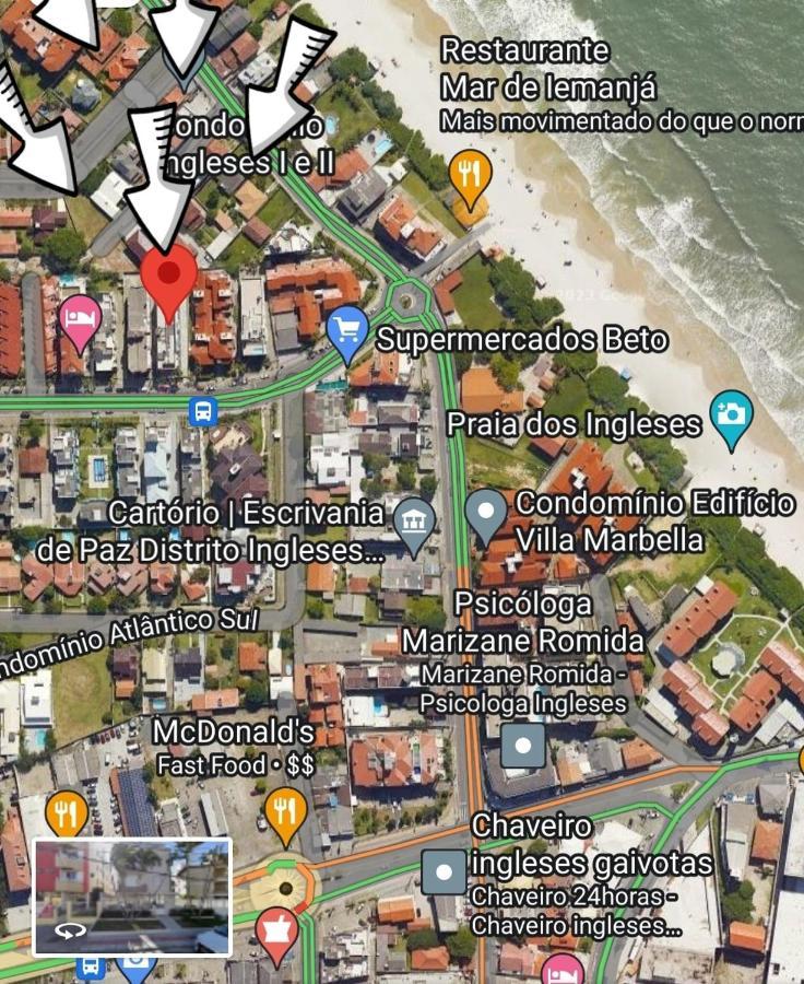 Apartamento 50Mts Praia Dos Ingleses Apartment Florianopolis Ngoại thất bức ảnh